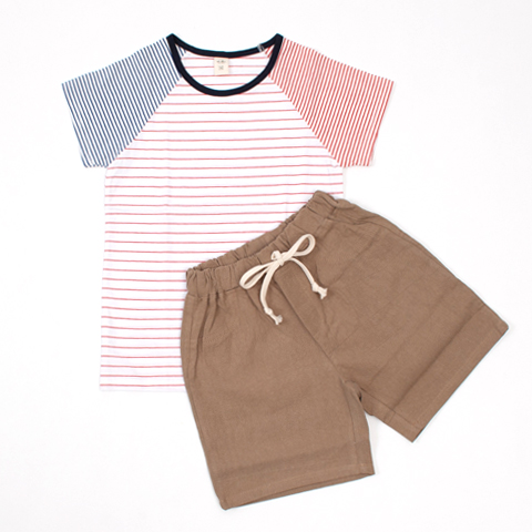 こども服 Tシャツコーディネート