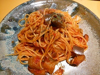 hirano-なすとキノコのトマトソースパスタ