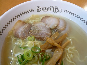 肉入ラーメン(スガキヤ)