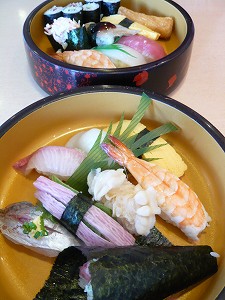 寿司定食(徳兵衛)