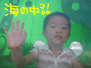 in the sea???