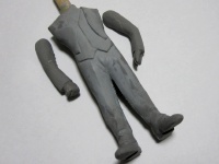 ウエディングドール制作中