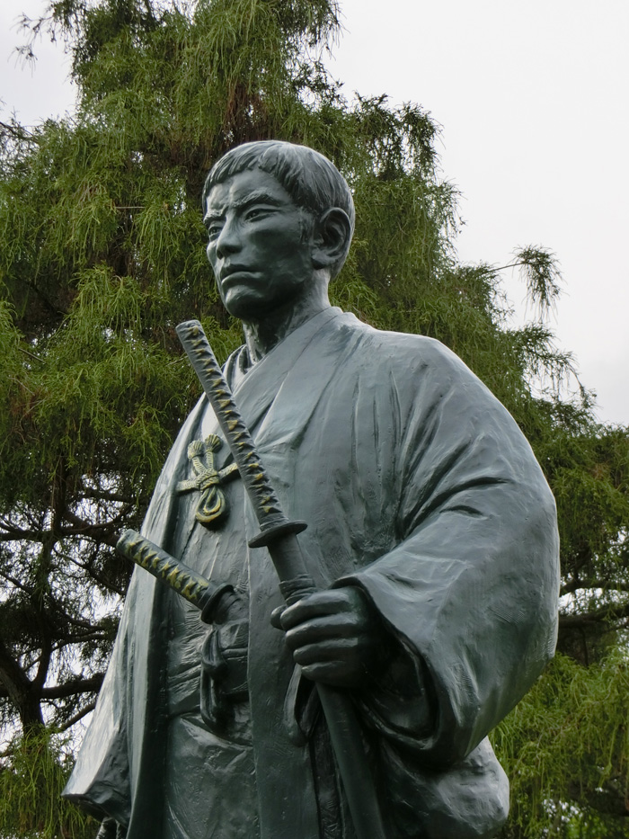 【複製】　高杉晋作　　号は　東行 　月と 梅　画賛 複製】 高杉晋作 号は 東行 月と 梅 画賛