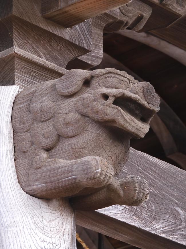 柿渋塗賽銭箱（台なし）