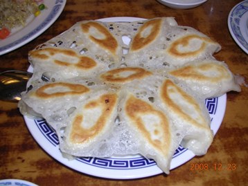 羽付き餃子