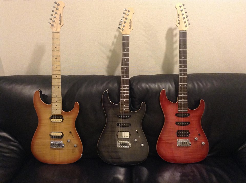 販売中のAddictoneモダンシリーズ ３本！ | Addictone Custom Guitars Blog