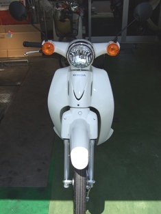 SuperCUB110正面。