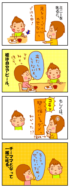叱る時