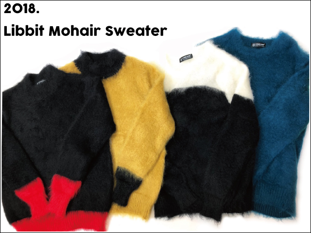 CYbERdYNE communication.63 2018.Libiit Mohair Sweater 店頭予約開始