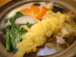 鍋焼きうどん