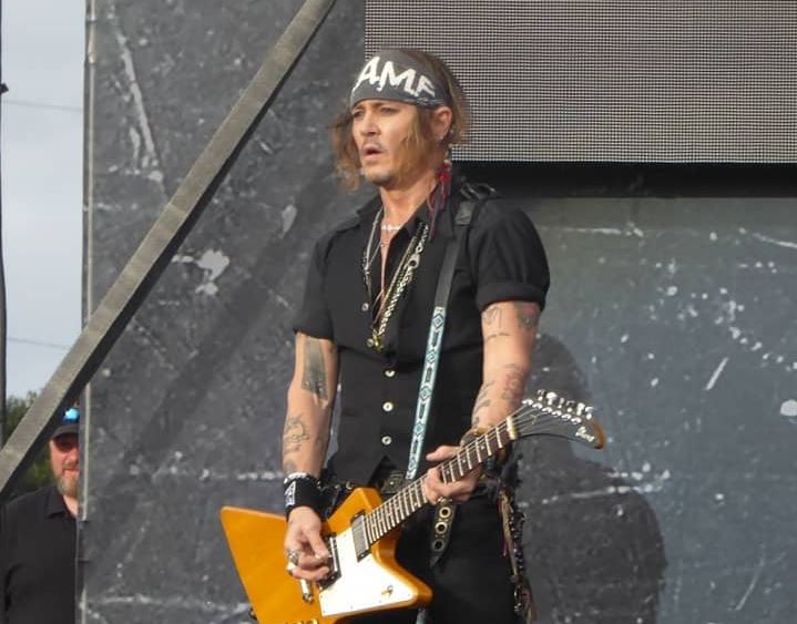 Johnny Depp】ジョニー・デップ Hollywood Vampires 2018年