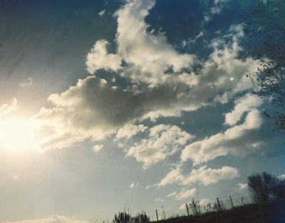 sky upon the road to Roma