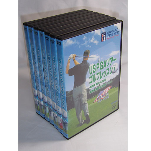 US PGAツアーゴルフレッスンDVD-BOX(7枚組)完売しました。 | サッカー ...