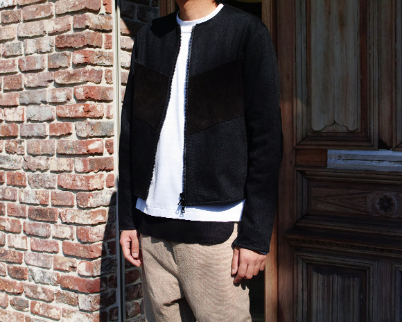 sunsea 17AW W-FACE WOOL JACKET ブラック SUNSEA/サンシー
