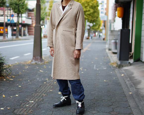 Styling / SUNSEA W-face Wool Coat | SQUARE ONE