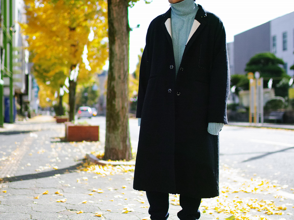 Styling / SUNSEA W-face Wool Coat | SQUARE ONE