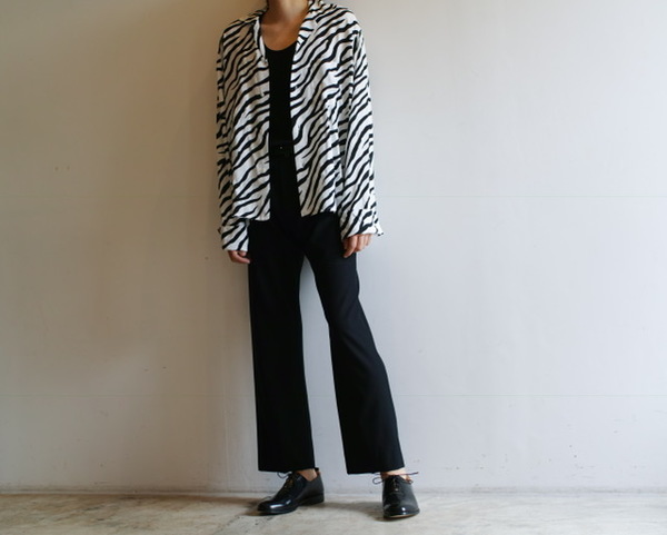 Styling / SUNSEA Zebra GIGOLO Shirt | SQUARE ONE