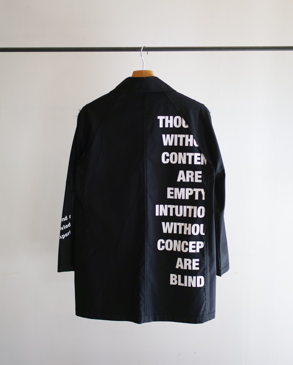 uniform experiment / SOUTIEN COLLAR COAT | SQUARE ONE
