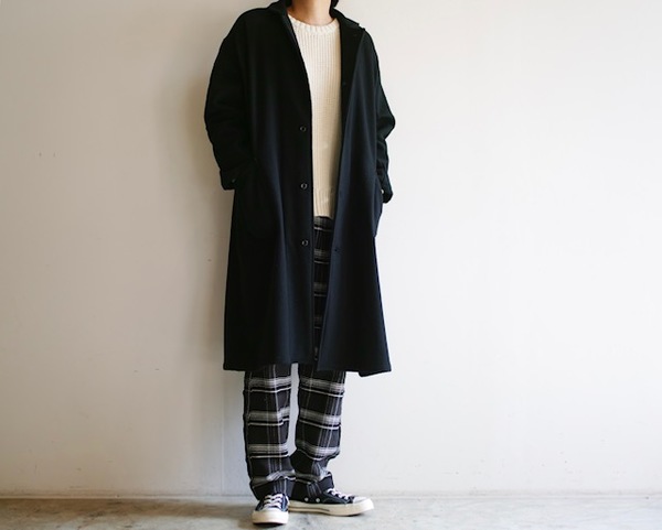 『yarmo × SOPHNET.』WOOL MELTON LAB COAT