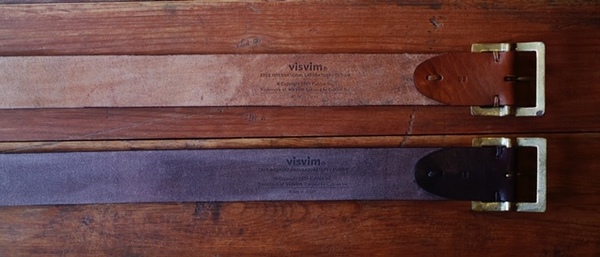visvim / PLAIN BELT 40MM (US VEGGIE) | SQUARE ONE