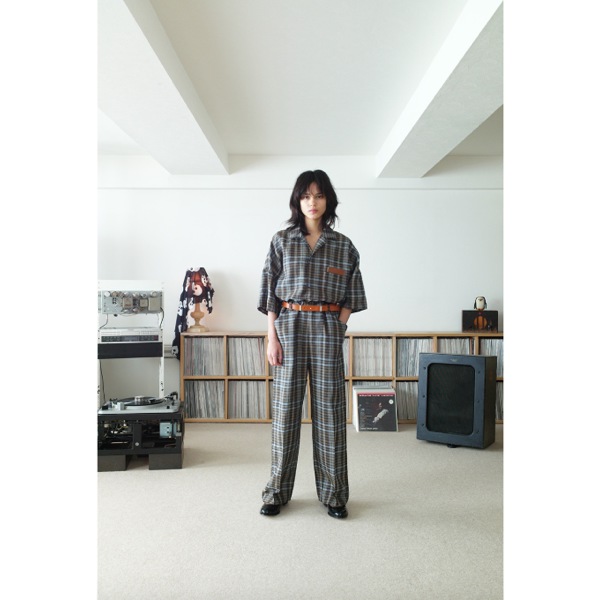 SUNSEA SPEC LINEN CHECK PANTS Sunsea チェックパンツ 【公式通販】