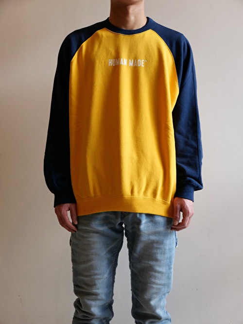 RAGLAN SWEATSHIRT / HUMAN MADE® | SQUARE ONE