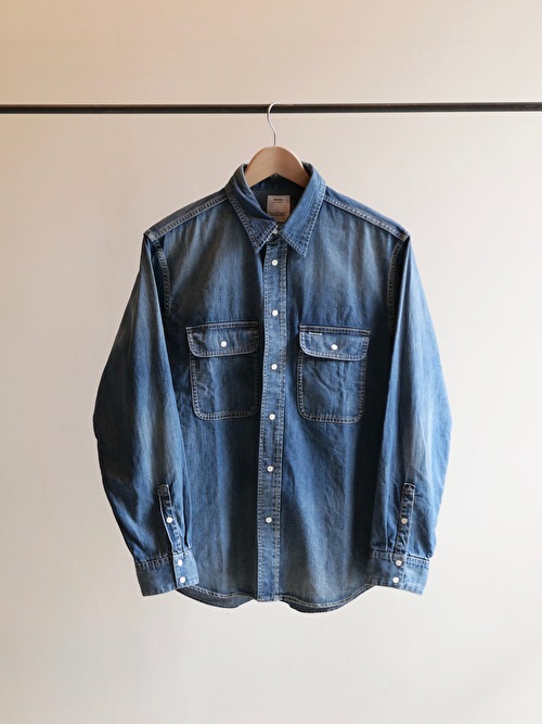 SS HANDYMAN SHIRT DAMAGED / visvim | SQUARE ONE SS HANDYMAN SHIRT DAMAGED / visvim | SQUARE ONE
