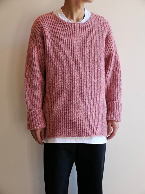 SUNSEA   Deep Groove Sweater