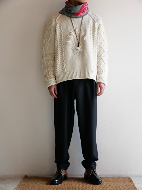 日本代理店正規品 SUNSEA 第八のセーター midorikawa kolor sacai