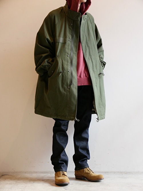 22fw visvim SIX-FIVE FISHTAIL PARKA 4
