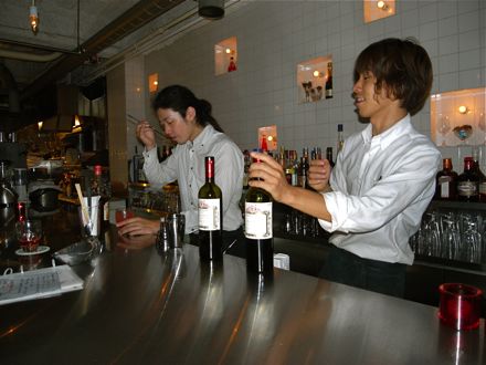 hirakuくんバーテンダー姿