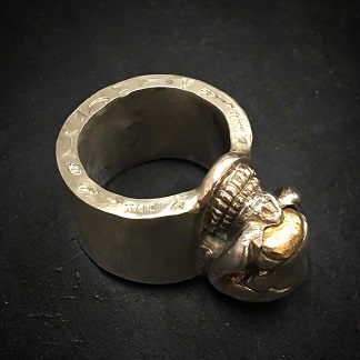 アクセサリー Stop Light Co.k18 Gold eye Custom SKULL Stop Light Co.k18 Gold eye Custom SKULL