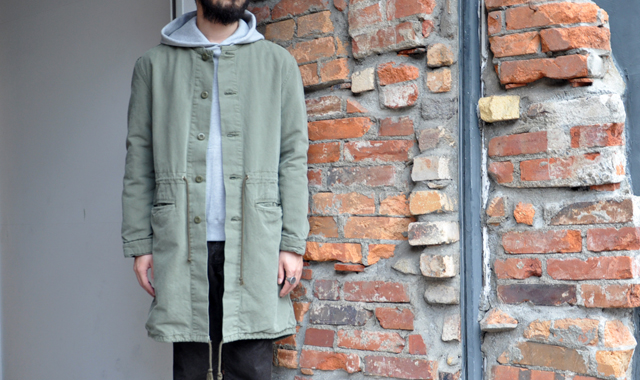 NAISSANCE / COLLARLESS MODS COAT