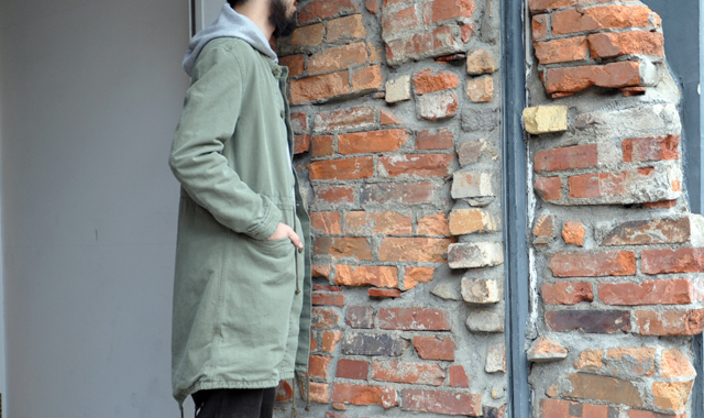 NAISSANCE / COLLARLESS MODS COAT