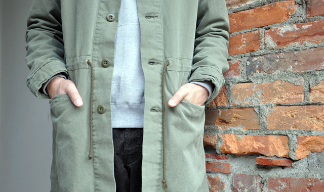 NAISSANCE / COLLARLESS MODS COAT
