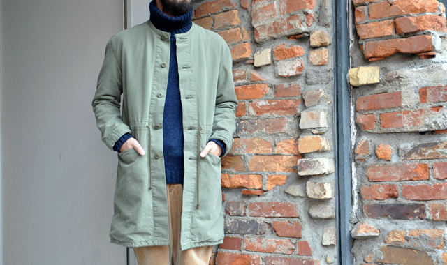 NAISSANCE / COLLARLESS MODS COAT