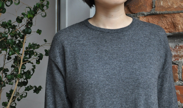 YAECA / 12G cashmere ワンピース