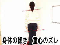 重心ズレ