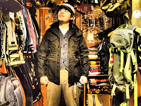 BUZZ RICKSON'SxWilliam Gibson BLACK M-43 JACKET | JUNKY