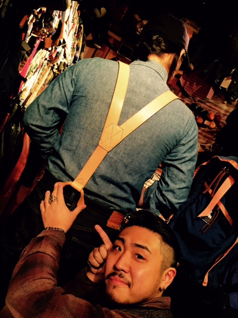 ジャンキー　クラシックス　junky classics オリジナルサスペンダー 見たか！！これがJUNKY CLASSICS 別注サスペンダーだっ