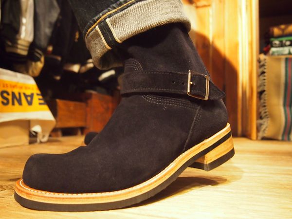 ACE BOOTS ENGINNER NAVY | JUNKY CLASSICS | ジャンキークラシックス