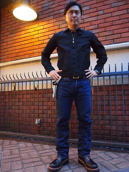 リアルマッコイズ マクレガー ドリズラージャケット 黒 38 REAL McCOY'S×McGREGOR Drizzler Jacket | JUNKY CLASSICS