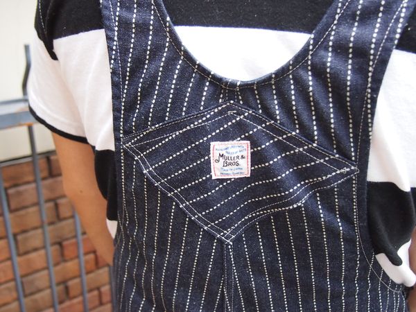新品 muller&bros オーバーオール Muller＆Bros Overall [denim] - Fresh Service NECESSARY or