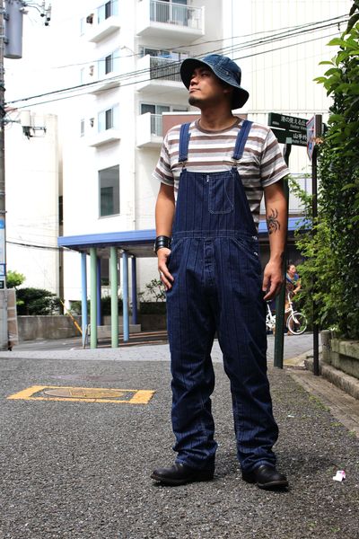 WAREHOUSE!!WABASH STRIPE BIB OVERALL!! | JUNKY CLASSICS WAREHOUSE!!WABASH STRIPE BIB OVERALL!! | JUNKY CLASSICS