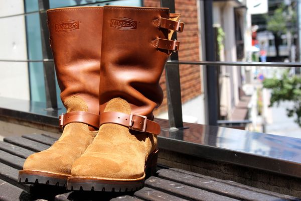 ウエスコ！！ブリティッシュタンの経年変化！！【WESCO BOSS】 | JUNKY 