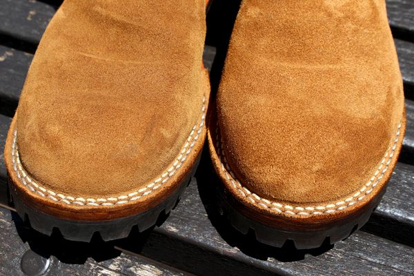 ウエスコ！！ブリティッシュタンの経年変化！！【WESCO BOSS】 | JUNKY 