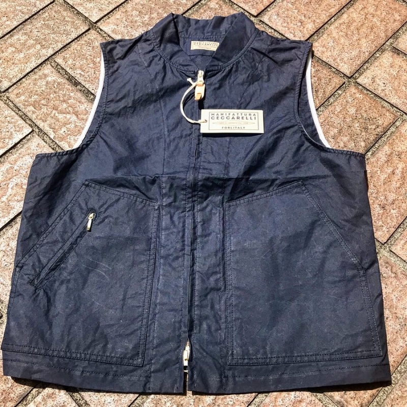 81回目キヨ！！（MANIFATTURA CECCARELLI TRAVEL VESTの話） | JUNKY