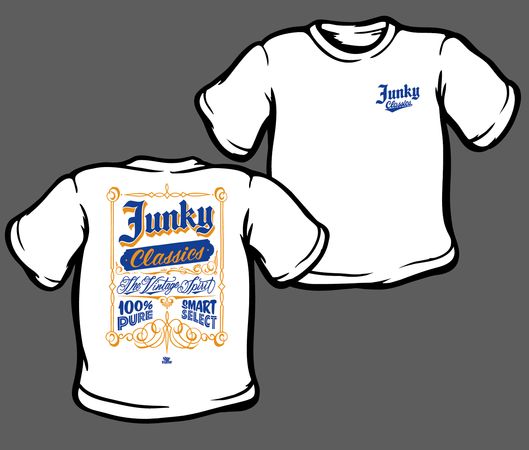 JUNKY CLASSICS ORIGINAL Tee！！by KEN THE FLATTOP！！究極の