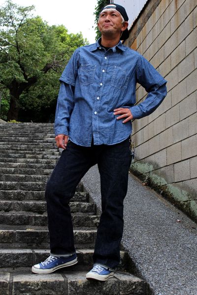 149回目キヨ！！（POSTOVERALLS LOT3201B 1102 SHIRT-R HALFの話