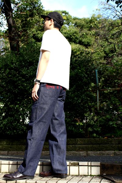 164回目キヨ！！（WAREHOUSE LOT1202 U.S.NAVY DENIM UTILITY TROUSERS